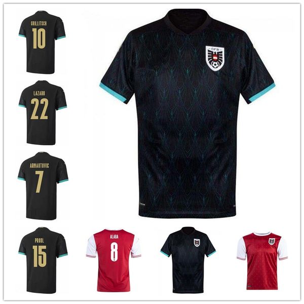 ALABA SABITZER Austria Soccer Jerseys 2021 22 BAUMGARTHER SCHLAGER GRILLITSCH KALAJDZIC football shirt Kit LAIMER LAINER ARNAUTOVIC maillots de foot Size: S-3XL, Away+patch
ALABA SABITZER Austria Soccer Jerseys 2021 22 BAUMGARTHER SCHLAGER GRILLITSCH KALAJDZIC football shirt Kit LAIMER LAINER ARNAUTOVIC maillots de foot Size: S-3XL, Away+patch