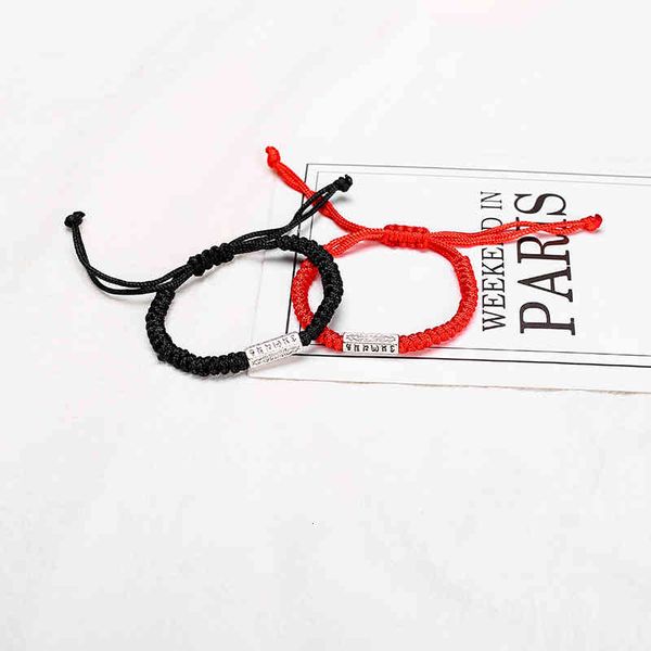 chinese style products benmingnian red rope bracelet tibetan silver alloy six word truth men's and women's lovers
chinese style products benmingnian red rope bracelet tibetan silver alloy six word truth men's and women's lovers