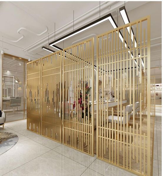 party decoration wrought iron nordic golden screen simple and light luxury partition barber beauty makeup shop
party decoration wrought iron nordic golden screen simple and light luxury partition barber beauty makeup shop