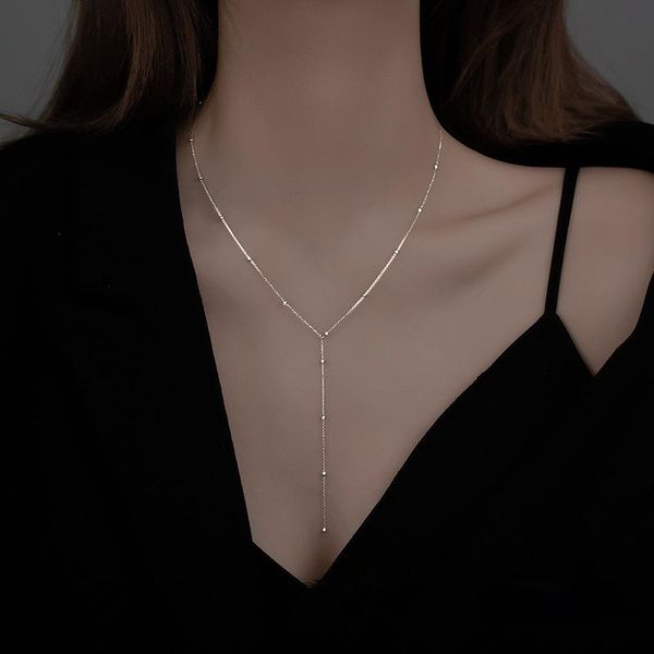 chains modern jewelry single chain necklace 2021 design silvery plating one layer for girl fine accessories gifts, Silver
chains modern jewelry single chain necklace 2021 design silvery plating one layer for girl fine accessories gifts, Silver