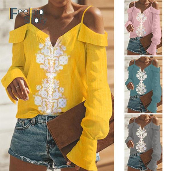 women's blouses & shirts long sleeve cotton linen slash neck blouse and plus size embroidery print flowers shirt summer, White
women's blouses & shirts long sleeve cotton linen slash neck blouse and plus size embroidery print flowers shirt summer, White