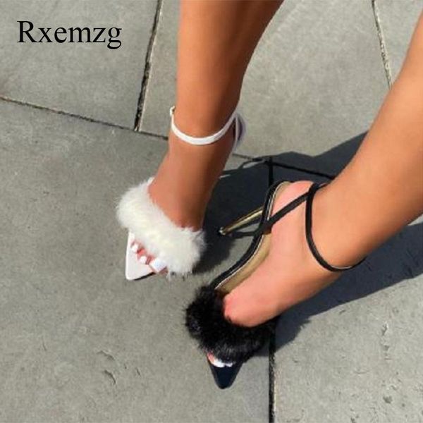 rxemzg 2021 new summer ankle strap women sandals open toe furry summer high heels sandals ladies wedding stripper shoes, Black
rxemzg 2021 new summer ankle strap women sandals open toe furry summer high heels sandals ladies wedding stripper shoes, Black