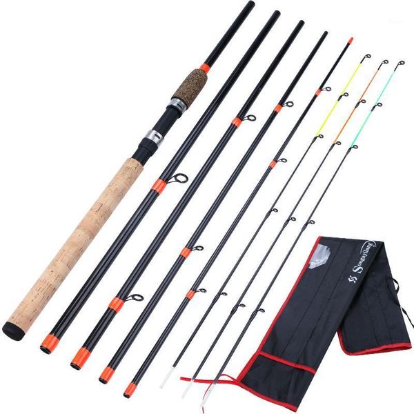 sougayilang feeder fishing rod 6 sections l m h power carbon fiber travel tackle boat rods
sougayilang feeder fishing rod 6 sections l m h power carbon fiber travel tackle boat rods