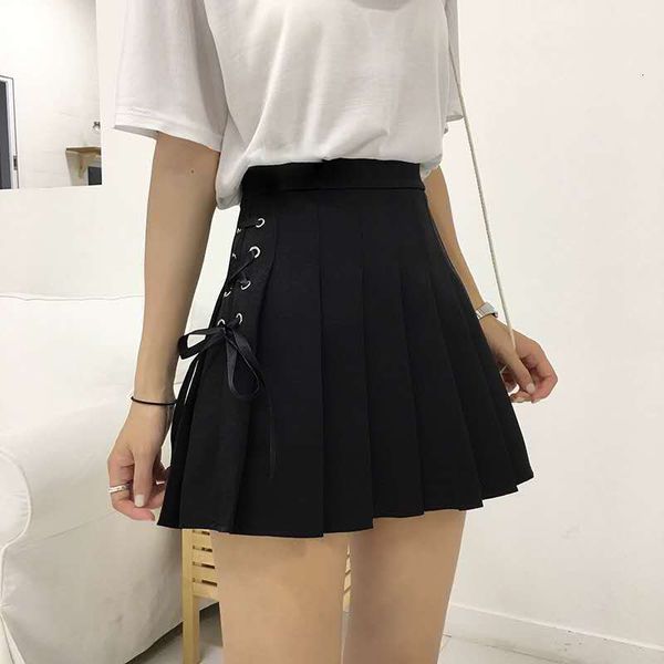 skirts bust 2021 pleated female student korean version high waist small frh and versatile short a-shaped bandage skirt, Black
skirts bust 2021 pleated female student korean version high waist small frh and versatile short a-shaped bandage skirt, Black
