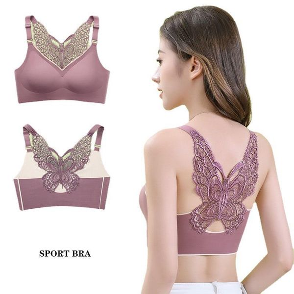 yoga outfit butterfly embroidery wirebra,wire bra, sports beauty back bra wirewomen's non-marking daily
yoga outfit butterfly embroidery wirebra,wire bra, sports beauty back bra wirewomen's non-marking daily