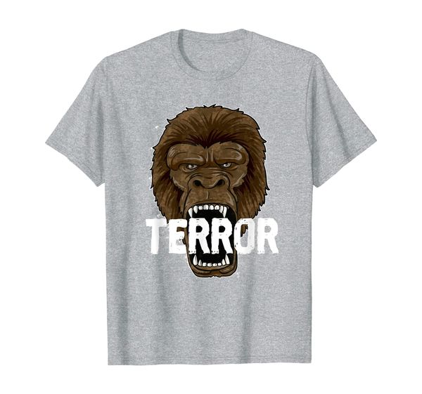 gorilla on rampage | rage monkey | ape destruction t-shirt, White;black 
gorilla on rampage | rage monkey | ape destruction t-shirt, White;black