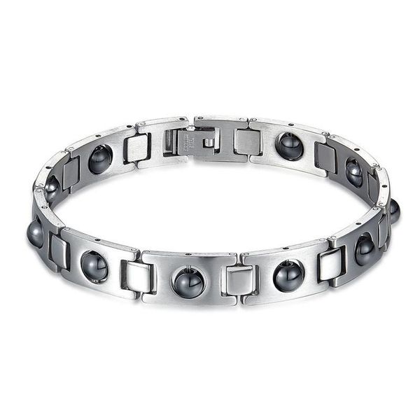 charm bracelets fashion jewelry luxury titanium black healthy magnetic bracelet men's friendship gift our, Golden;silver
charm bracelets fashion jewelry luxury titanium black healthy magnetic bracelet men's friendship gift our, Golden;silver