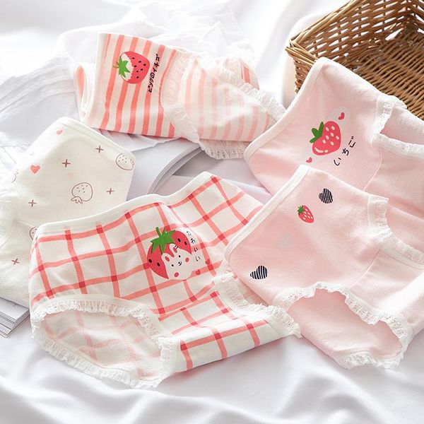 women's panties japanese girl cute strawberry underwear lace cotton crotch mid-waist cartoon, Black;pink
women's panties japanese girl cute strawberry underwear lace cotton crotch mid-waist cartoon, Black;pink