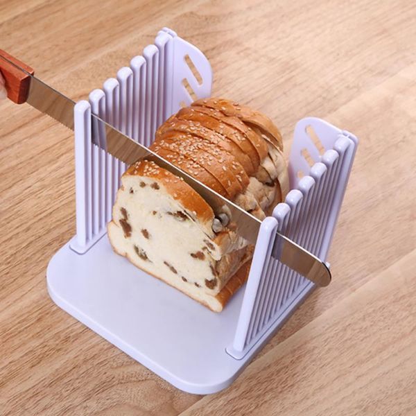 baking & pastry tools 1pc plastic foldable and adjustable bread slicer toast loaf cutter rack slicing kitchen gadgets
baking & pastry tools 1pc plastic foldable and adjustable bread slicer toast loaf cutter rack slicing kitchen gadgets