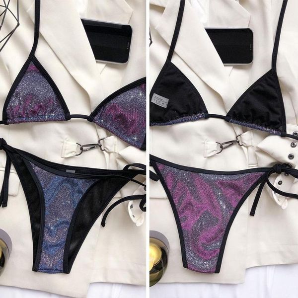 women's swimwear luxury bling rhinestone purple bikini set crystal diamond bathing up women halter swimsuit bandage push beach k7i0, White;black
women's swimwear luxury bling rhinestone purple bikini set crystal diamond bathing up women halter swimsuit bandage push beach k7i0, White;black