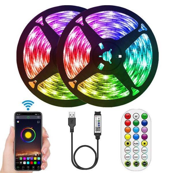 strips usb bluetooth led strip lights rgb smd dc5v 2835 flexible lamp tape diode tv background lighting luces control
strips usb bluetooth led strip lights rgb smd dc5v 2835 flexible lamp tape diode tv background lighting luces control