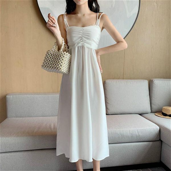 casual dresses women summer elegant students korean style causal all-match sleeveless vestidos ladies vintage comfortable ins, Black;gray
casual dresses women summer elegant students korean style causal all-match sleeveless vestidos ladies vintage comfortable ins, Black;gray