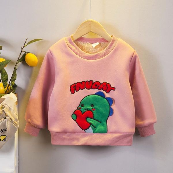 hoodies & sweatshirts boy girl cotton fleece 2021 lovely plus velvet thicken winter autumn warm long sleeve kid baby children's cloth, Black
hoodies & sweatshirts boy girl cotton fleece 2021 lovely plus velvet thicken winter autumn warm long sleeve kid baby children's cloth, Black