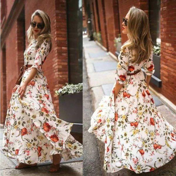 casual dresses 2021 women autumn boho flower long dress fashion female sleeve evening party high waist, Black;gray
casual dresses 2021 women autumn boho flower long dress fashion female sleeve evening party high waist, Black;gray