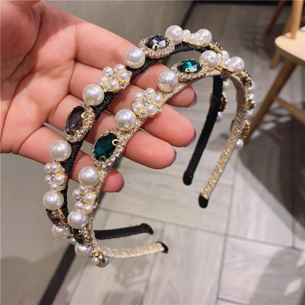 hair accessories flower crystal pearl headbands for women korea headband girls crown hairbands head wrap
hair accessories flower crystal pearl headbands for women korea headband girls crown hairbands head wrap