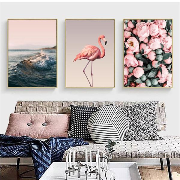 nature landscape mural nordic poster sea flamingo flowers wall art canvas painting scandinavian pictures for living room decor
nature landscape mural nordic poster sea flamingo flowers wall art canvas painting scandinavian pictures for living room decor