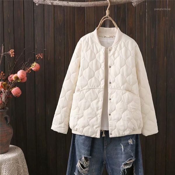autumn and winter 2021 lightweight cotton padded jacket korean fashion baseball thin large women's dress down & parkas, Black
autumn and winter 2021 lightweight cotton padded jacket korean fashion baseball thin large women's dress down & parkas, Black