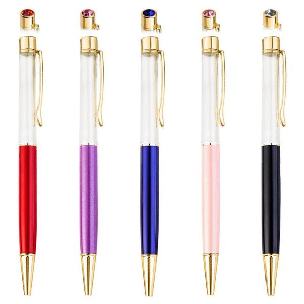 ballpoint pens 100pcs diy crystal pen empty pipe hand-made diamond stationery ballpen novelty gift office school supplies, Blue;orange
ballpoint pens 100pcs diy crystal pen empty pipe hand-made diamond stationery ballpen novelty gift office school supplies, Blue;orange