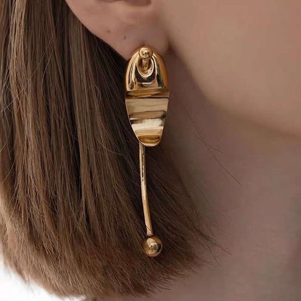 hbp fashion ins style female punk personality exaggeration smooth long oval design sense earrings, Silver
hbp fashion ins style female punk personality exaggeration smooth long oval design sense earrings, Silver