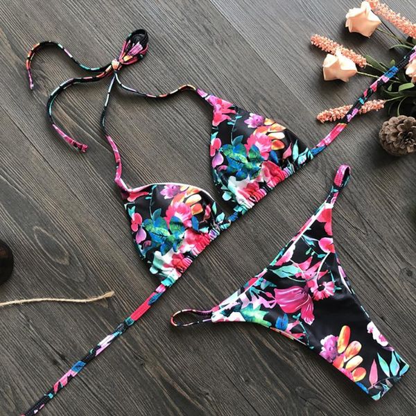 women's swimwear bikini 2021 micro women swimsuit bandage thong bikinis set brazilian halter summer beach wear female bathing suit, White;black
women's swimwear bikini 2021 micro women swimsuit bandage thong bikinis set brazilian halter summer beach wear female bathing suit, White;black
