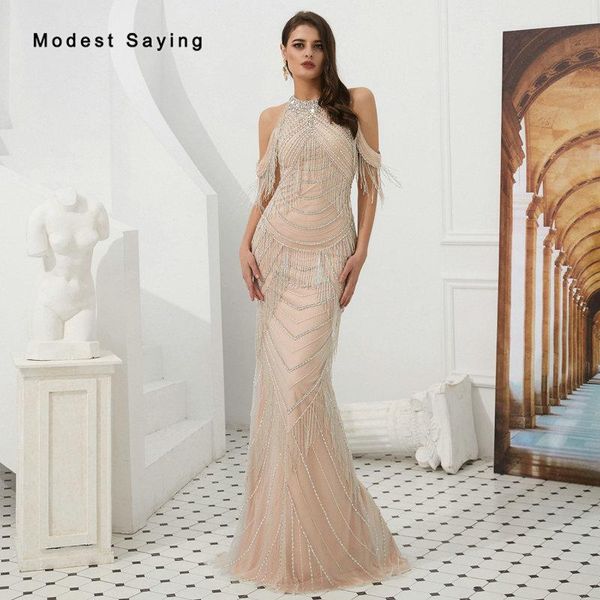 party dresses luxury nude pink mermaid beaded tassel evening 2021 see through back prom gowns vestidos de fiesta noche, White;black
party dresses luxury nude pink mermaid beaded tassel evening 2021 see through back prom gowns vestidos de fiesta noche, White;black