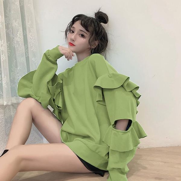 coigarsam fashion full sleeve blouse women new spring loose thin blusas womens and blouses orange green peacock blue a3967, White
coigarsam fashion full sleeve blouse women new spring loose thin blusas womens and blouses orange green peacock blue a3967, White