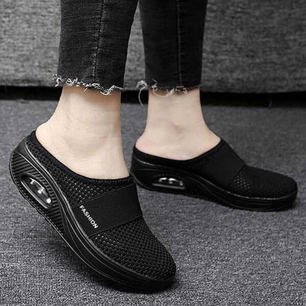 dress shoes women sneakers casual increase cushion sandals non-slip platform sandal breathable mesh walking slippers 42 tennis 0q5, Black
dress shoes women sneakers casual increase cushion sandals non-slip platform sandal breathable mesh walking slippers 42 tennis 0q5, Black