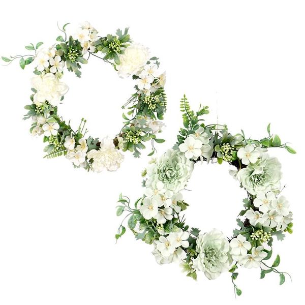 decorative flowers & wreaths artificial camellia wreath door decoration flower aarrangement wedding hanging spring ring round home
decorative flowers & wreaths artificial camellia wreath door decoration flower aarrangement wedding hanging spring ring round home