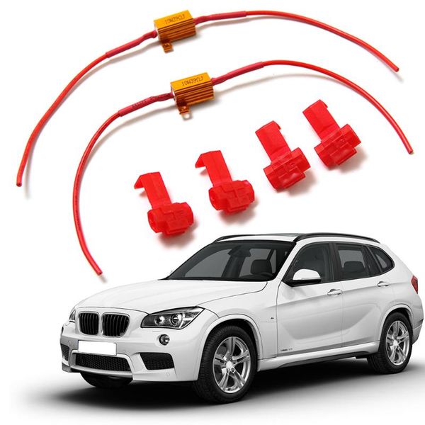 car headlights 1 pair anti-flicker adapter waterproof 39ohm 10w load resistor anti-flashing resistance decoders for reverse light turn signa
car headlights 1 pair anti-flicker adapter waterproof 39ohm 10w load resistor anti-flashing resistance decoders for reverse light turn signa