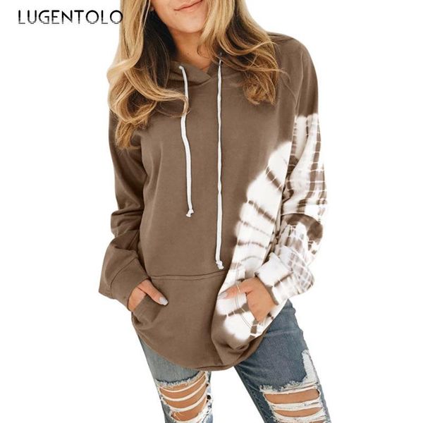 women's hoodies & sweatshirts lugentolo women loose hooded autumn long-sleeved printed casual pocket female fashion all-match, Black
women's hoodies & sweatshirts lugentolo women loose hooded autumn long-sleeved printed casual pocket female fashion all-match, Black