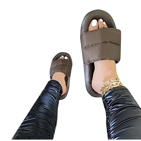 slippers women shoe fashion pure color casual one-line bread sandals solid -selling non-slip women's, Black
slippers women shoe fashion pure color casual one-line bread sandals solid -selling non-slip women's, Black