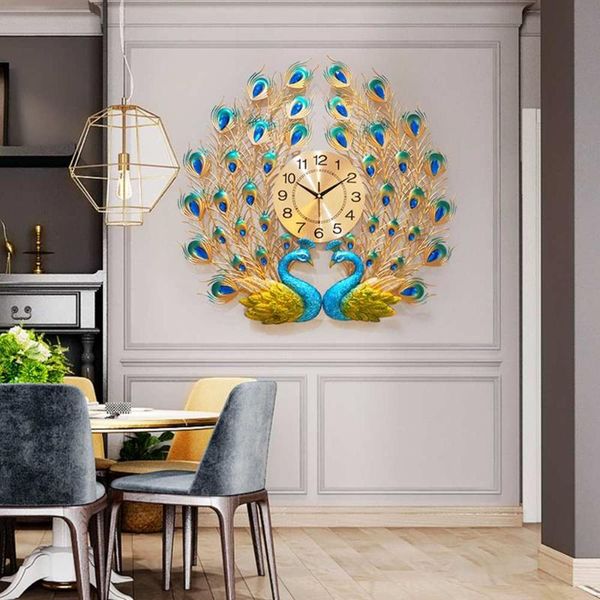 large 3d diamond crystal quartz peacock wall clocks european modern home living room decor silent metal wall clock 60x60cm
large 3d diamond crystal quartz peacock wall clocks european modern home living room decor silent metal wall clock 60x60cm