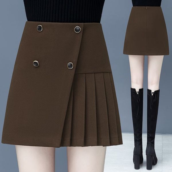 skirts wool pleated women's 2021 spring autumn a-shaped short is fashionable versatile, showing thin high waist skirt and, Black
skirts wool pleated women's 2021 spring autumn a-shaped short is fashionable versatile, showing thin high waist skirt and, Black
