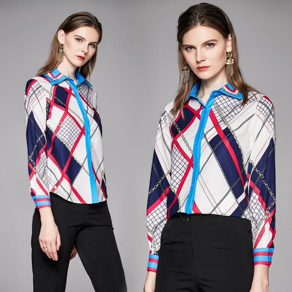 women's blouses & shirts women 2021 fashion long sleeve turn down collar office shirt leisure blouse casual plus size blusas navy blue, White
women's blouses & shirts women 2021 fashion long sleeve turn down collar office shirt leisure blouse casual plus size blusas navy blue, White