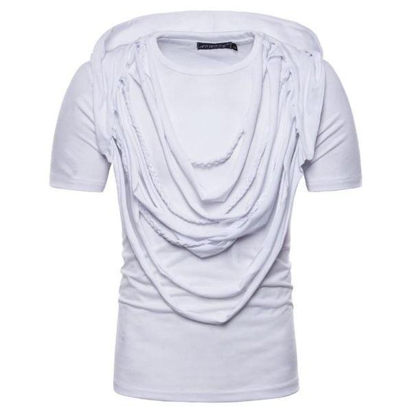 men's t-shirts summer trend complex braided hip hop tshirt men casual short sleeve tee europe and america street design clothing, White;black
men's t-shirts summer trend complex braided hip hop tshirt men casual short sleeve tee europe and america street design clothing, White;black