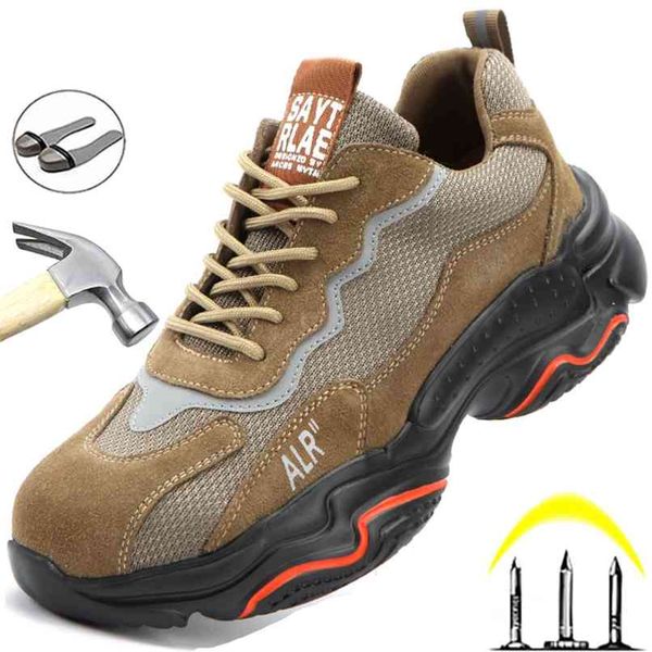 lightweight men safety shoes steel toe cap work puncture-proof security sneakers anti-smash protective 210914, Black;brown
lightweight men safety shoes steel toe cap work puncture-proof security sneakers anti-smash protective 210914, Black;brown