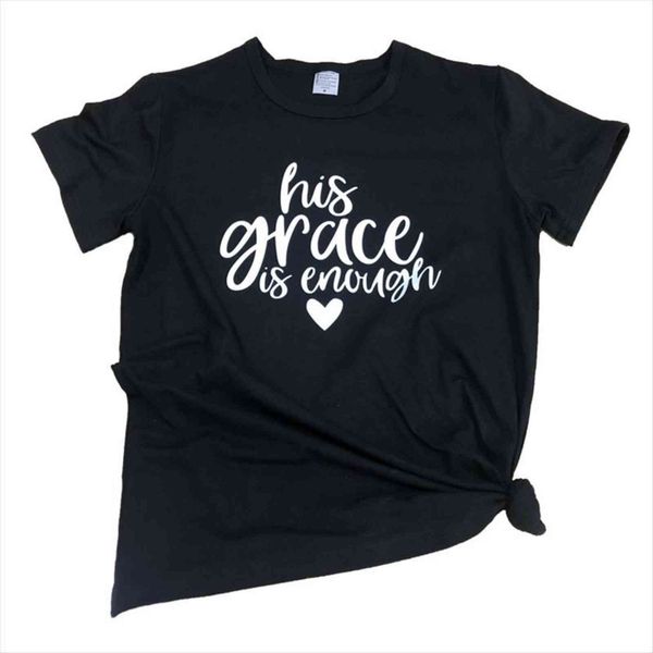 his grace is enough christian womens jesus gray clothing tee sufficient cotton graphic slogan outfits s 3xl, White
his grace is enough christian womens jesus gray clothing tee sufficient cotton graphic slogan outfits s 3xl, White