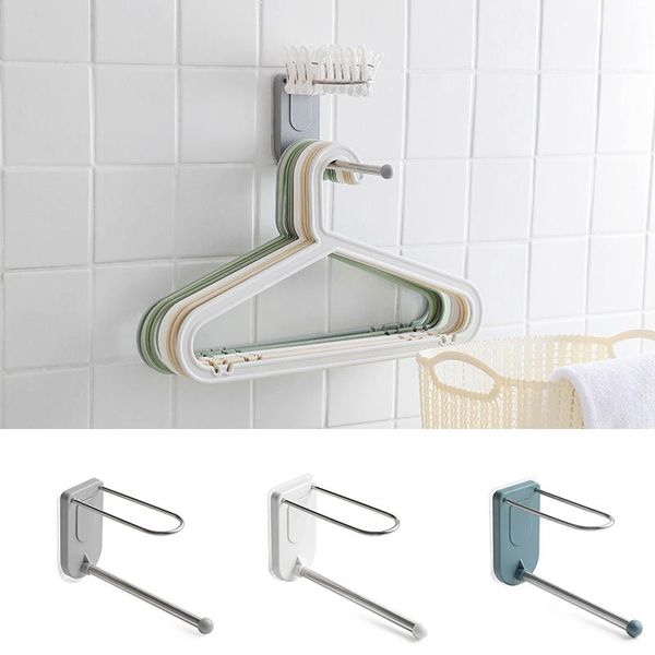 hangers & racks 2021 wall mounted clothes hanger organizer rack 2 layer stainless steel adhesive storage holder stacker
hangers & racks 2021 wall mounted clothes hanger organizer rack 2 layer stainless steel adhesive storage holder stacker