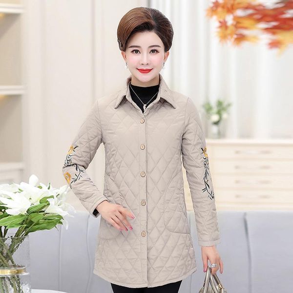 women's trench coats 2021 winter parker light and comfortable thin temperament printing single-breasted warm cotton coat qq354, Tan;black
women's trench coats 2021 winter parker light and comfortable thin temperament printing single-breasted warm cotton coat qq354, Tan;black