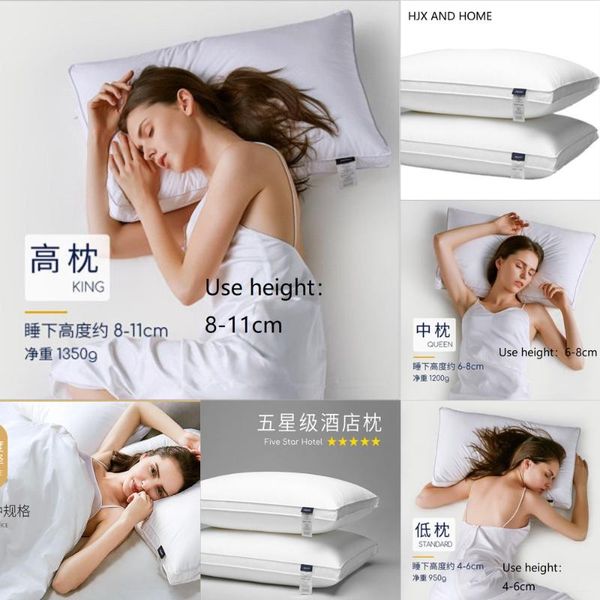 pillow five-star quality 100% cotton material standard queen king size 48x74cm comfortable soft elasticity
pillow five-star quality 100% cotton material standard queen king size 48x74cm comfortable soft elasticity