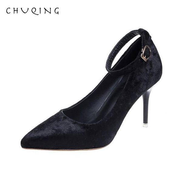 dress shoes chuqing 2021 spring fashion classic ladies high heels stiletto pointed korean version of wild sexy, Black
dress shoes chuqing 2021 spring fashion classic ladies high heels stiletto pointed korean version of wild sexy, Black
