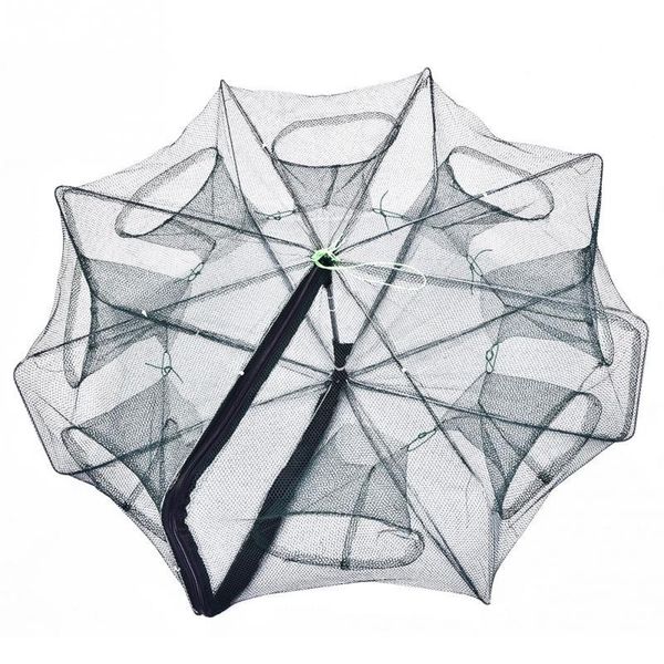 folded nylon steel wire automatic fishing shrimp trap fishing net fish shrimp minnow crab baits cast mesh trap 80x25cm 6/8 hole
folded nylon steel wire automatic fishing shrimp trap fishing net fish shrimp minnow crab baits cast mesh trap 80x25cm 6/8 hole