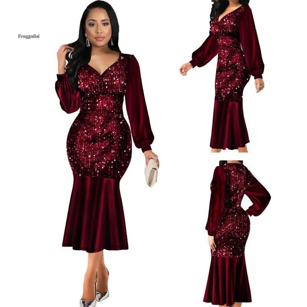 casual dresses women sequined plus size bodycon long sleeve mermaid dress elegant office lady chic spring fall party vestido, Black;gray
casual dresses women sequined plus size bodycon long sleeve mermaid dress elegant office lady chic spring fall party vestido, Black;gray