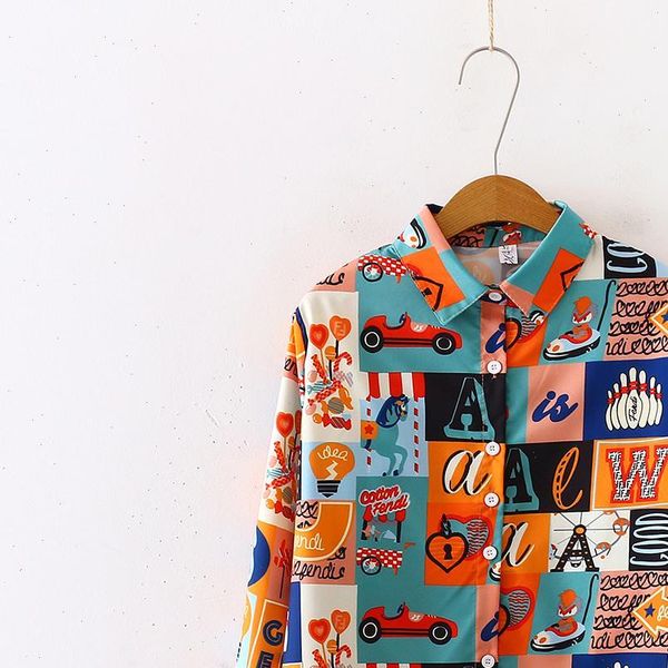 2021 spring summer harajuku streetwear women blouses long sleeve shirt camisas femininas female printing shirt, White
2021 spring summer harajuku streetwear women blouses long sleeve shirt camisas femininas female printing shirt, White