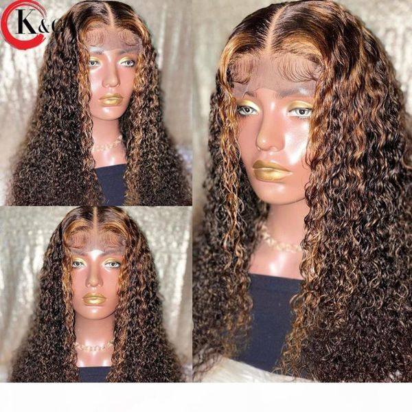 kungang highlight t-part lace front human hair wigs curly 150% density lace wigs with baby hair brazilian middle ratio non-remy, Black;brown
kungang highlight t-part lace front human hair wigs curly 150% density lace wigs with baby hair brazilian middle ratio non-remy, Black;brown