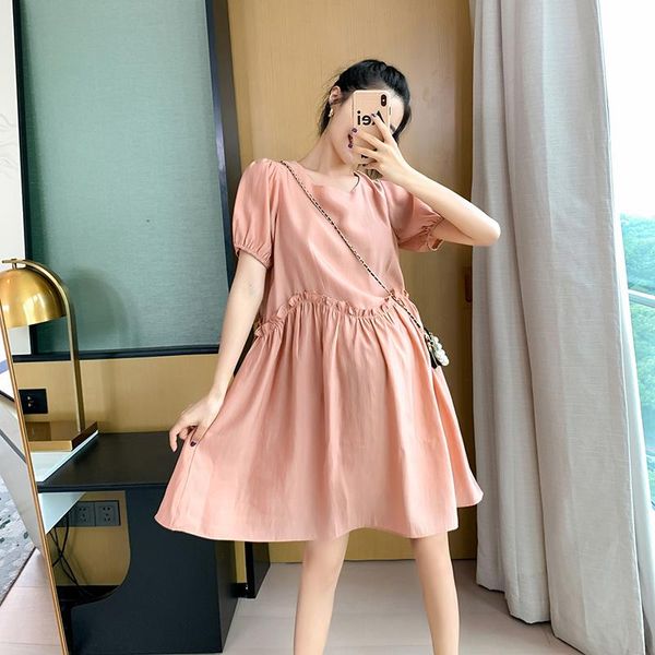 maternity dresses loose fashion summer pregnant women dress short sleeve o-neck irregular ruffles patchwork empire plus size, White
maternity dresses loose fashion summer pregnant women dress short sleeve o-neck irregular ruffles patchwork empire plus size, White