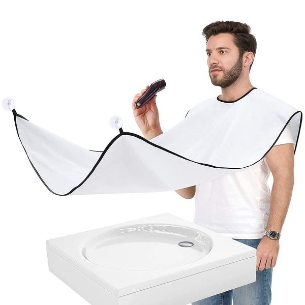 aprons balleenshiny style shaving cloth men's bathroom cleaning beard apron transparent waterproof non-stick
aprons balleenshiny style shaving cloth men's bathroom cleaning beard apron transparent waterproof non-stick