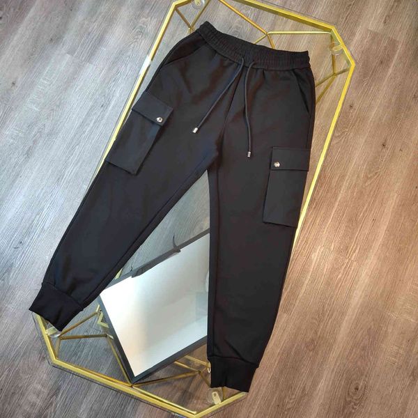 men's pants casual trousers autumn new tooling style comfortable breathable solid color wild jogging for couples xava, Black
men's pants casual trousers autumn new tooling style comfortable breathable solid color wild jogging for couples xava, Black