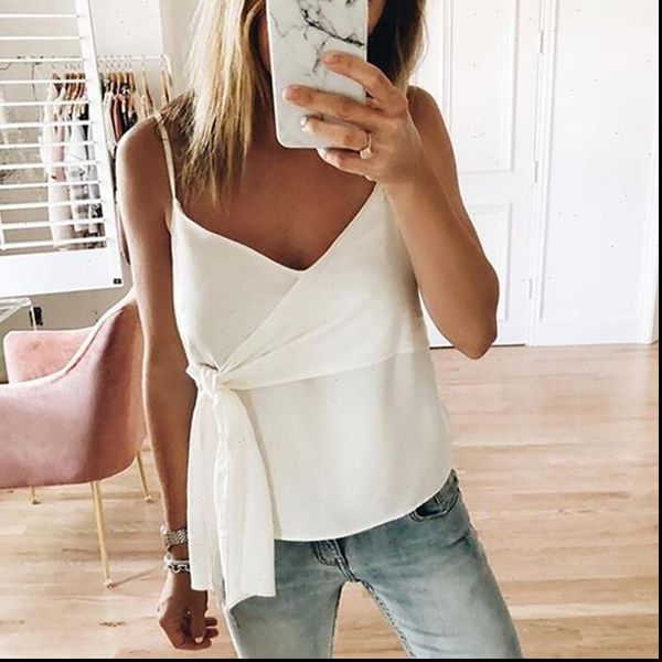 fashion spaghetti strap shirt women 2021 solid bandage low cut sleeveless blouses white boho clothing tunique femme sj2372m
fashion spaghetti strap shirt women 2021 solid bandage low cut sleeveless blouses white boho clothing tunique femme sj2372m