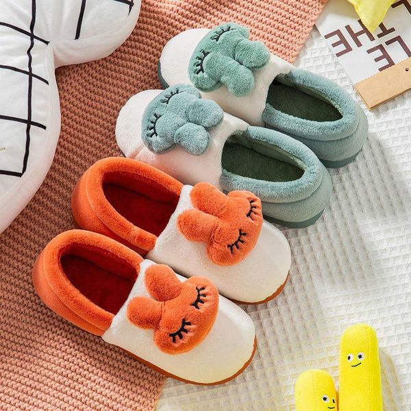 slippers winter women house cute cartoon cotton slipper female flock warm bedroom indoor shoes women's couple footwear 2021, Black
slippers winter women house cute cartoon cotton slipper female flock warm bedroom indoor shoes women's couple footwear 2021, Black